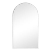 80cm Zane Arched Aluminium Wall Mirror